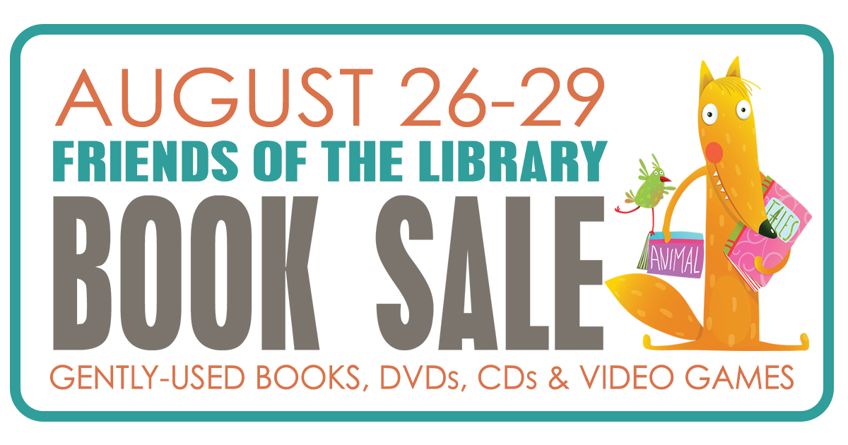 friends of the library booksale